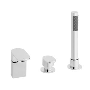 Vado Life 3 Hole Bath Shower Mixer (Without Spout)