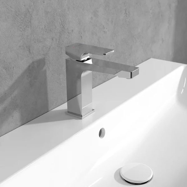 Villeroy and Boch Architectura Square Single Lever Basin Mixer   Chrome - Image 2