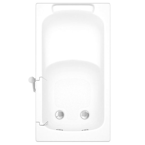Milton Walk In 1210mm Deep Soak Bath inc. Front + End Panels - Image 3