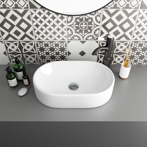 Lancaster Traditional Matt Black Tall Mono Basin Mixer Tap - Image 4
