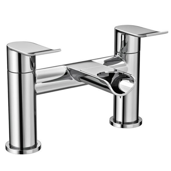 Luna Waterfall Bath Filler   Chrome