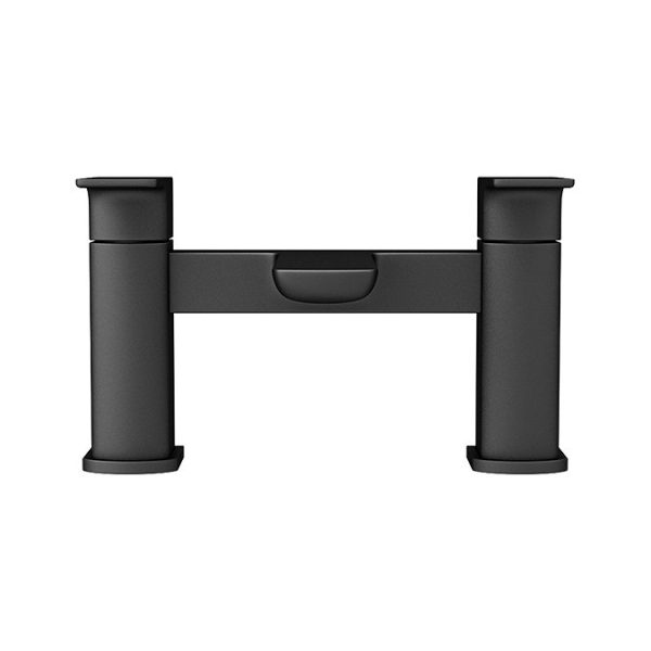 Mileto Matt Black Bath Filler Tap - Image 4