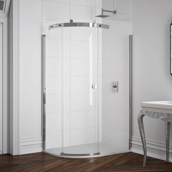 Merlyn 10 Series 1000 x 800mm LH 1 Door Offset Quadrant Enclosure - Image 3