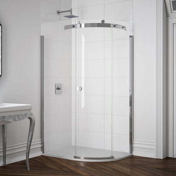 Merlyn 10 Series 1000 x 800mm RH 1 Door Offset Quadrant Enclosure - Image 3