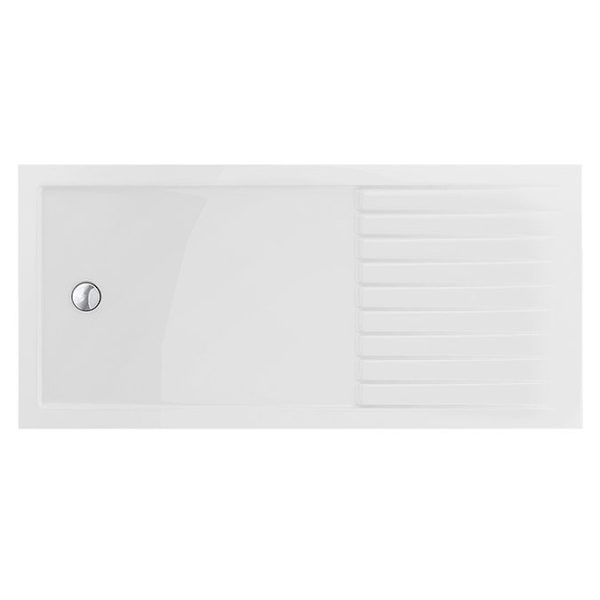 Milton 1700 x 800 Wet Room (1100mm Screen, Support Bar + Tray) - Image 3