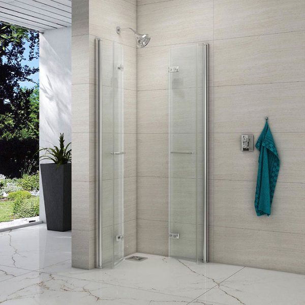 Merlyn 8 Series Double Folding Wetroom Screen Enclosure - Image 3
