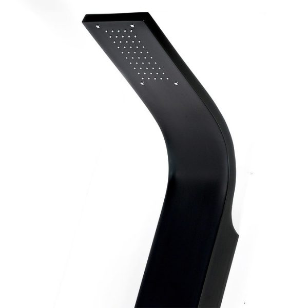Maverick Tower Shower Panel (Thermostatic) Black - Image 3