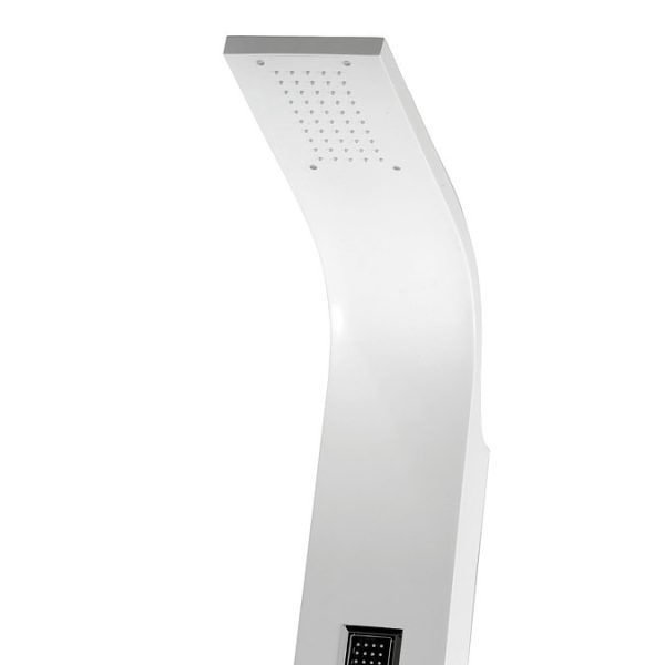 Maverick Tower Shower Panel (Thermostatic) White - Image 3