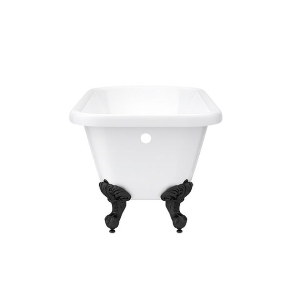 Bromley 1780 Single Ended Roll Top Bath + Matt Black Leg Set - Image 5