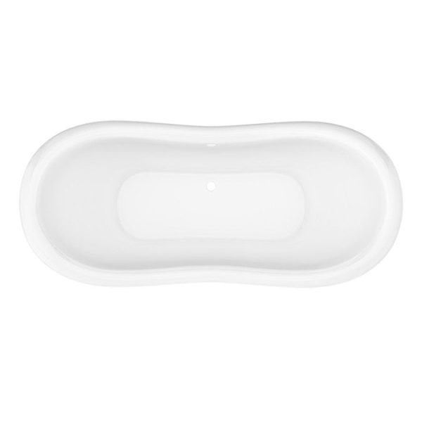 Earl 1750 Double Ended Roll Top Slipper Bath + Matt Black Leg Set - Image 5