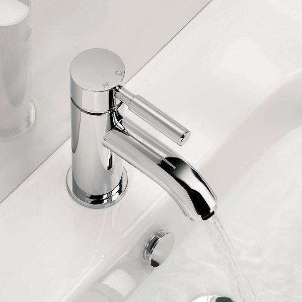 Crosswater Fusion Monobloc Basin Mixer with Waste - Image 2