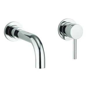Crosswater   Fusion Wall Mounted 2 Hole Set Basin Mixer