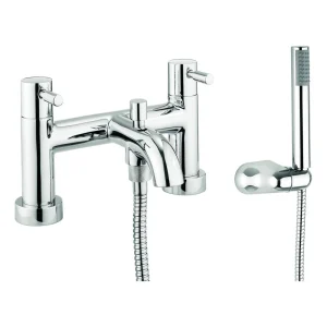 Crosswater   Fusion Dual Lever Bath Shower Mixer with Kit