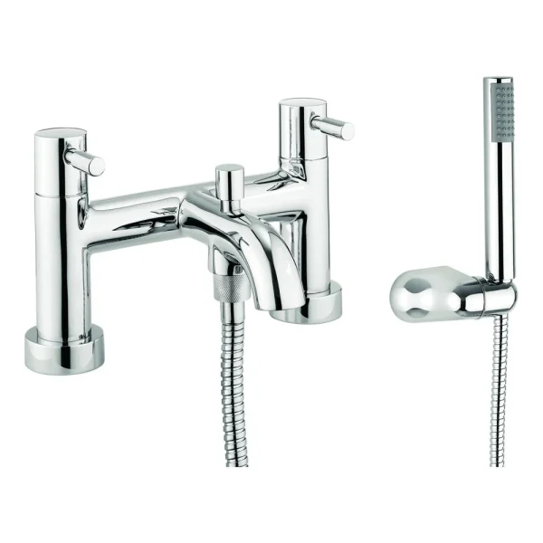 Crosswater   Fusion Dual Lever Bath Shower Mixer with Kit