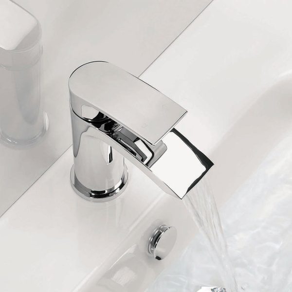 Crosswater Flow Monobloc Basin Mixer inc. Waste - Image 2