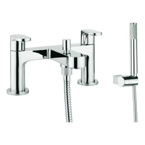 Crosswater   Style Dual Lever Bath Shower Mixer with Kit