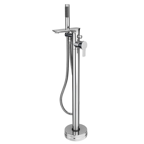 Madrid Floor Mounted Freestanding Bath Shower Mixer - Image 3