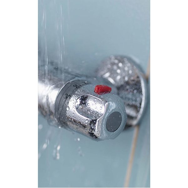 Aqualisa   Midas 100 Exposed Thermostatic Bar Valve with Slide Rail Kit - Image 2