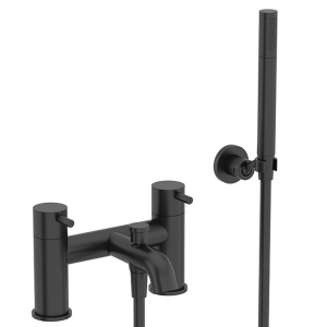 Mode Harrison Black Bath Shower Mixer Tap