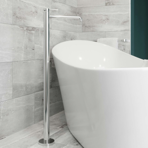Mode Spencer Freestanding Single Lever Chrome Bath Filler Tap