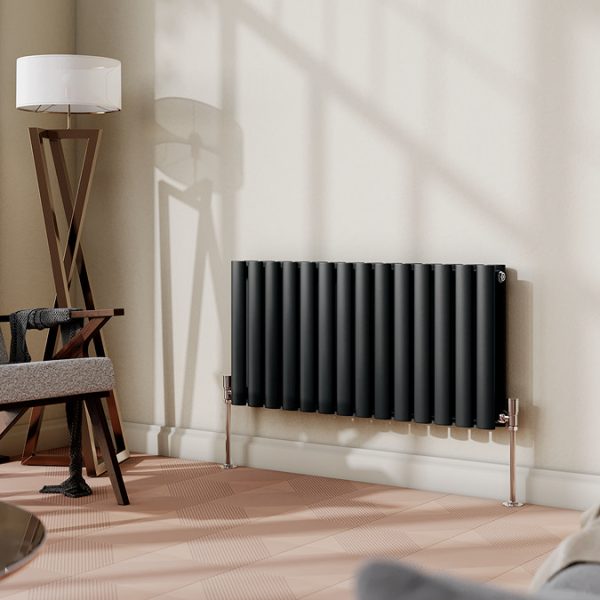Metro Horizontal Radiator   Anthracite   Double Panel (400mm High) 826mm Wide - Image 7