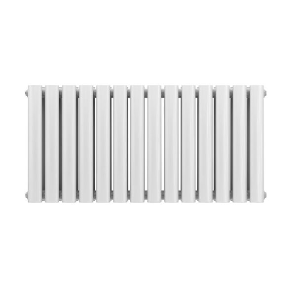 Metro Horizontal Radiator   White   Double Panel (400mm High) 826mm Wide - Image 3