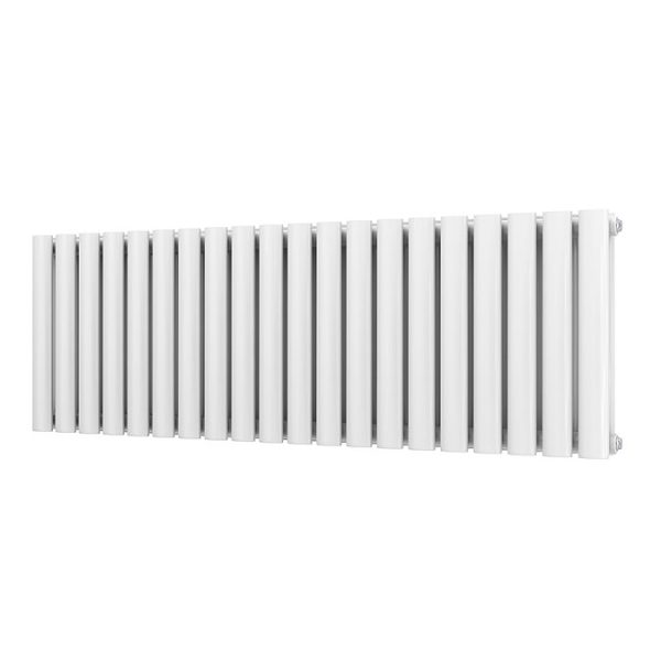 Metro Horizontal Radiator   White   Double Panel (400mm High) 1180mm Wide - Image 4