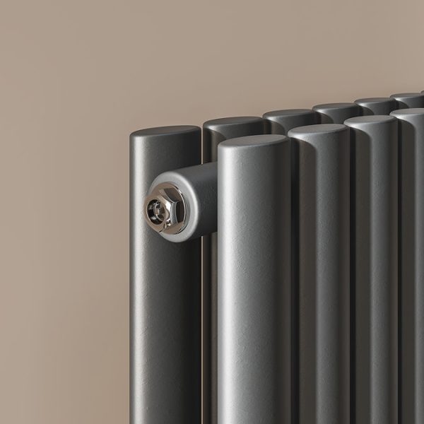 Metro Horizontal Radiator   Anthracite   Double Panel (400mm High) 1593mm Wide - Image 7