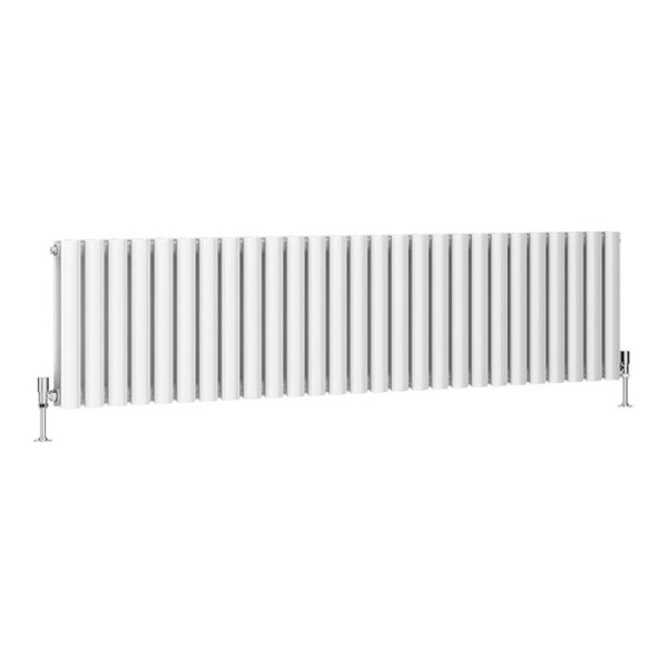 Metro Horizontal Radiator   White   Double Panel (400mm High) 1593mm Wide - Image 5
