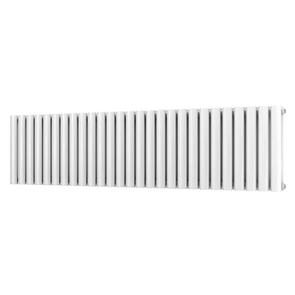 Metro Horizontal Radiator   White   Double Panel (400mm High) 1593mm Wide - Image 4