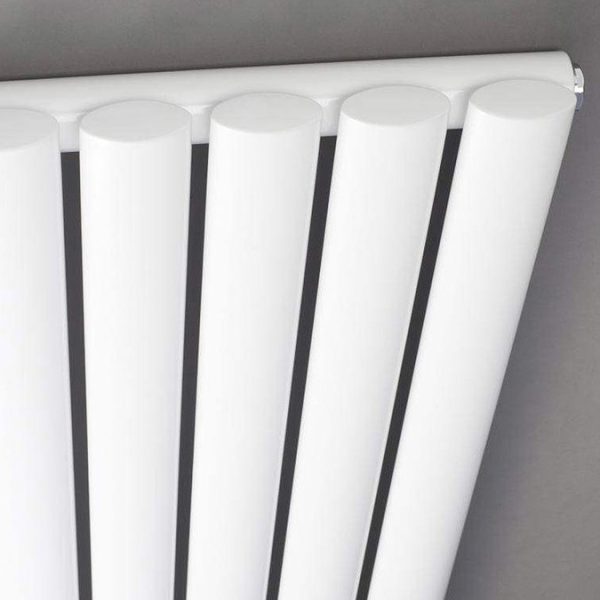 Metro H600 x W826mm White Electric Only Single Panel Radiator with Bluetooth Thermostatic Element - Image 3