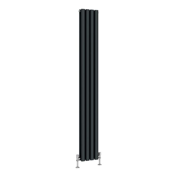 Metro Vertical Radiator   Anthracite   Double Panel (1800x236mm) - Image 6