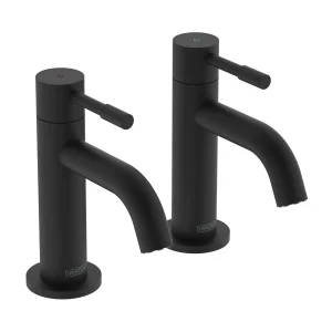 Bristan Mila Black Basin Taps