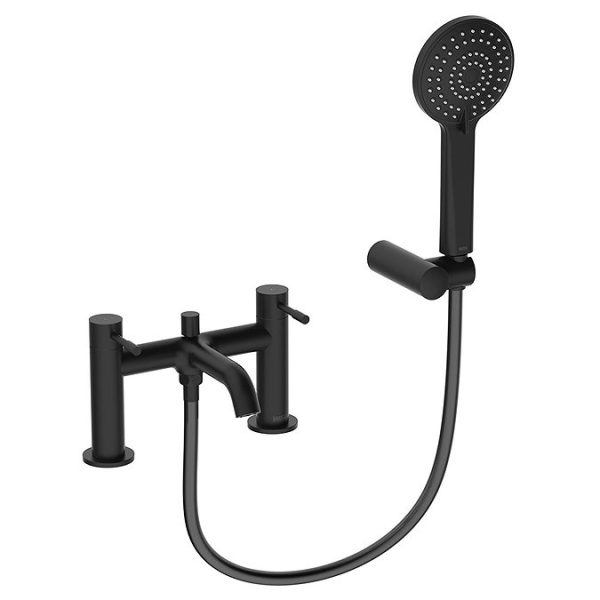 Bristan Mila Black Bath Shower Mixer - Image 2