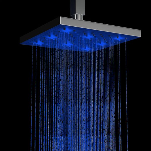 Milan Modern LED Thermostatic Shower Chrome - Image 5
