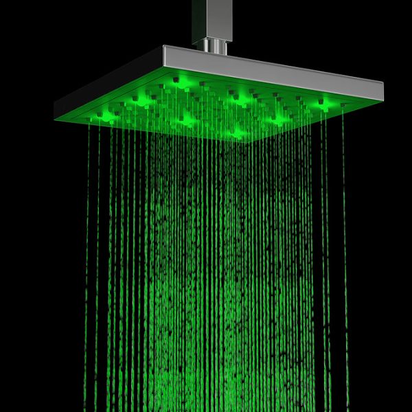 Milan Modern LED Thermostatic Shower Chrome - Image 6