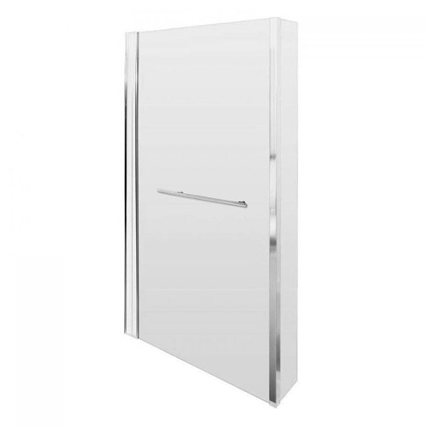 Milan Shower Bath   1600mm L Shaped incl. Screen with Rail + Panel - Image 3