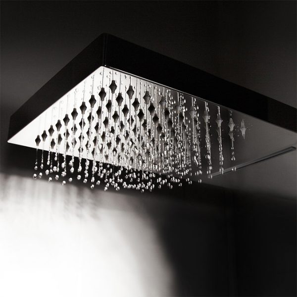 Milan Shower Valve with Built in Diverter + Rainfall/Water Blade Shower Head - Image 4
