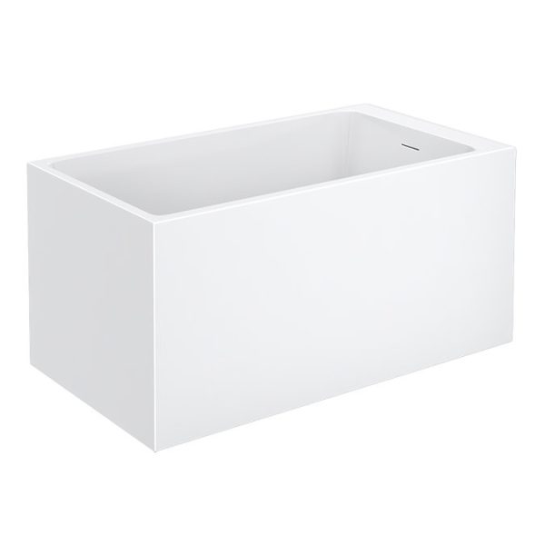 Milan Deep Seated Soaking Bath (1300 x 700mm) with Waste - Image 2