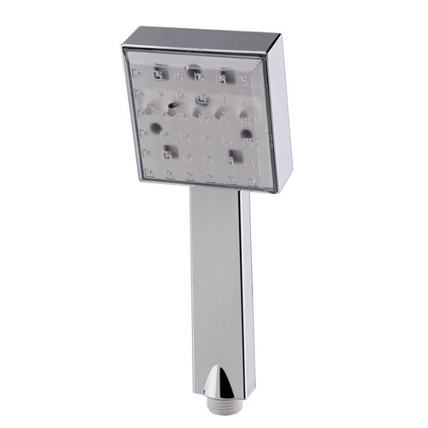 Milan LED Square Thermostatic Bar Valve with Slide Rail Kit - Image 6