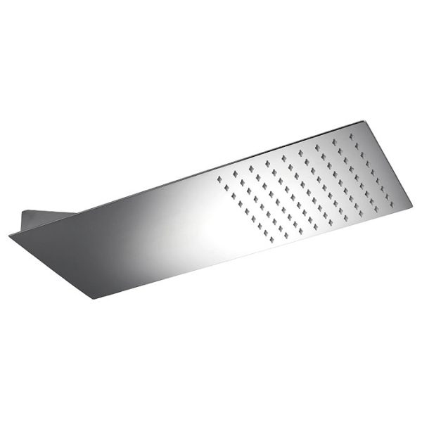 Milan Square Shower Package incl. Flat Fixed Head + Handset - Image 2