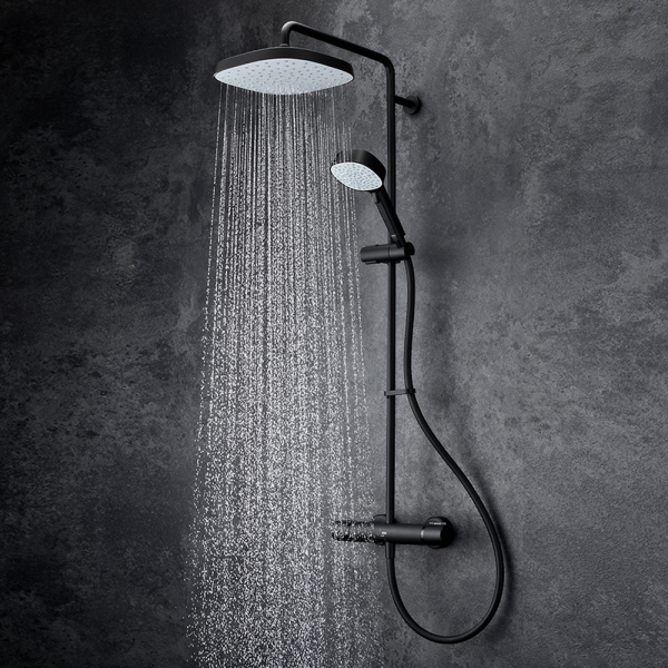 Mira Relate ERD Thermostatic Mixer Shower   Matt Black
