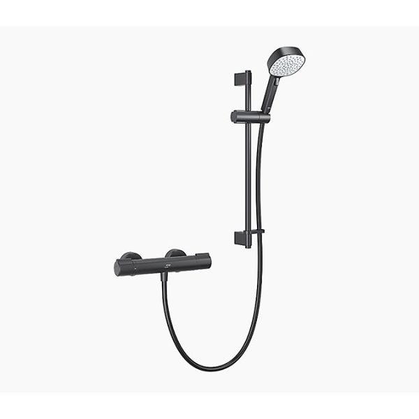 Mira Relate EV Thermostatic Mixer Shower   Matt Black - Image 3