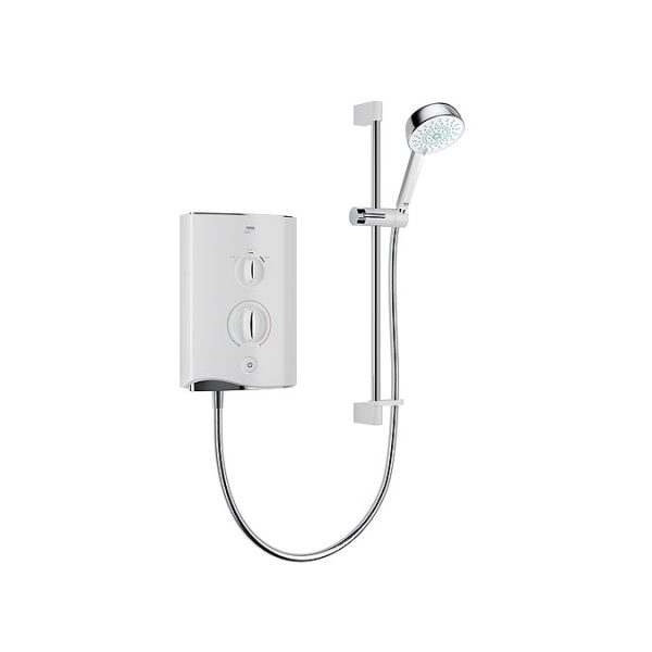 Mira Sport Multi Fit 9.8kW Electric Shower   White & Chrome - Image 3