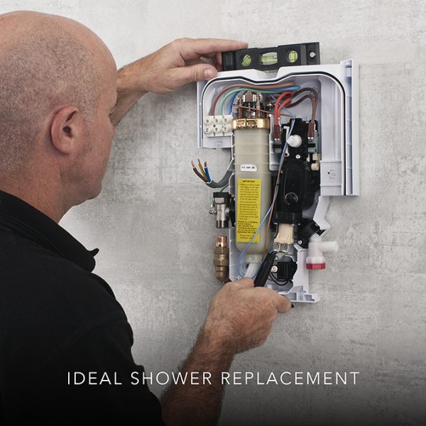 Mira Sport Multi Fit 9.8kW Electric Shower   White & Chrome - Image 6
