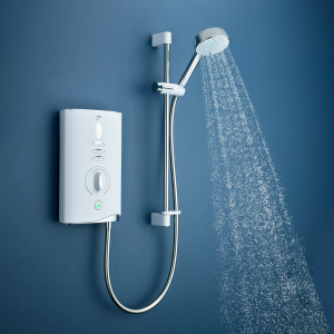 Mira Sport Max Single Outlet 10.8kW Electric Shower   White & Chrome