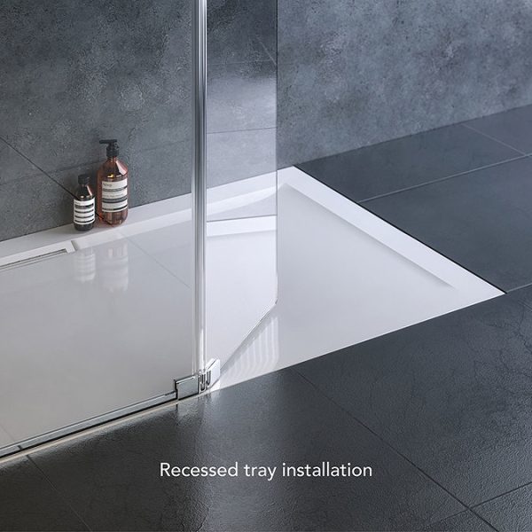 Mira Flight Level Safe Anti Slip Rectangular Shower Tray - Image 2