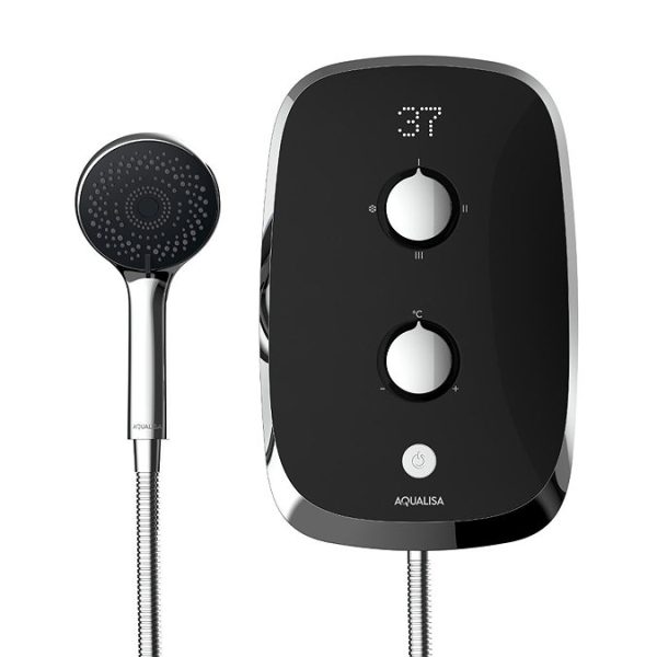 Aqualisa eMOTION Electric Shower   8.5KW   Midnight Black - Image 3