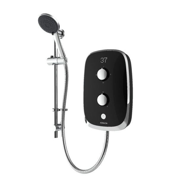 Aqualisa eMOTION Electric Shower   8.5KW   Midnight Black