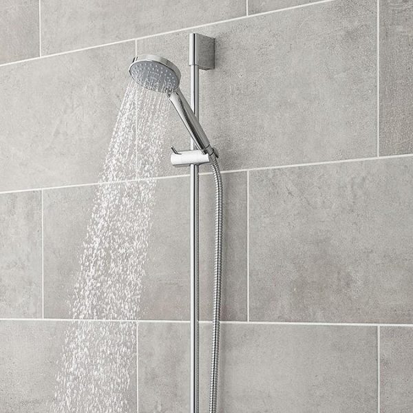 Modern Cool Touch Shower Bar Valve + Slider Rail Kit - Image 4